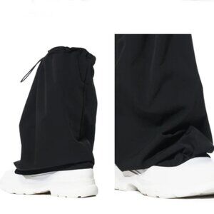AZALEA WANG AIRLEA BAGGY SNEAKER IN BLACK - 11